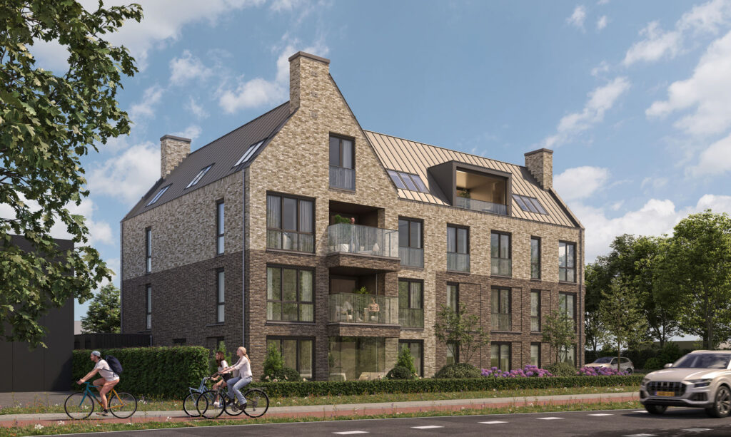 Huys van Zuylen - zicht op de noord- en westgevel